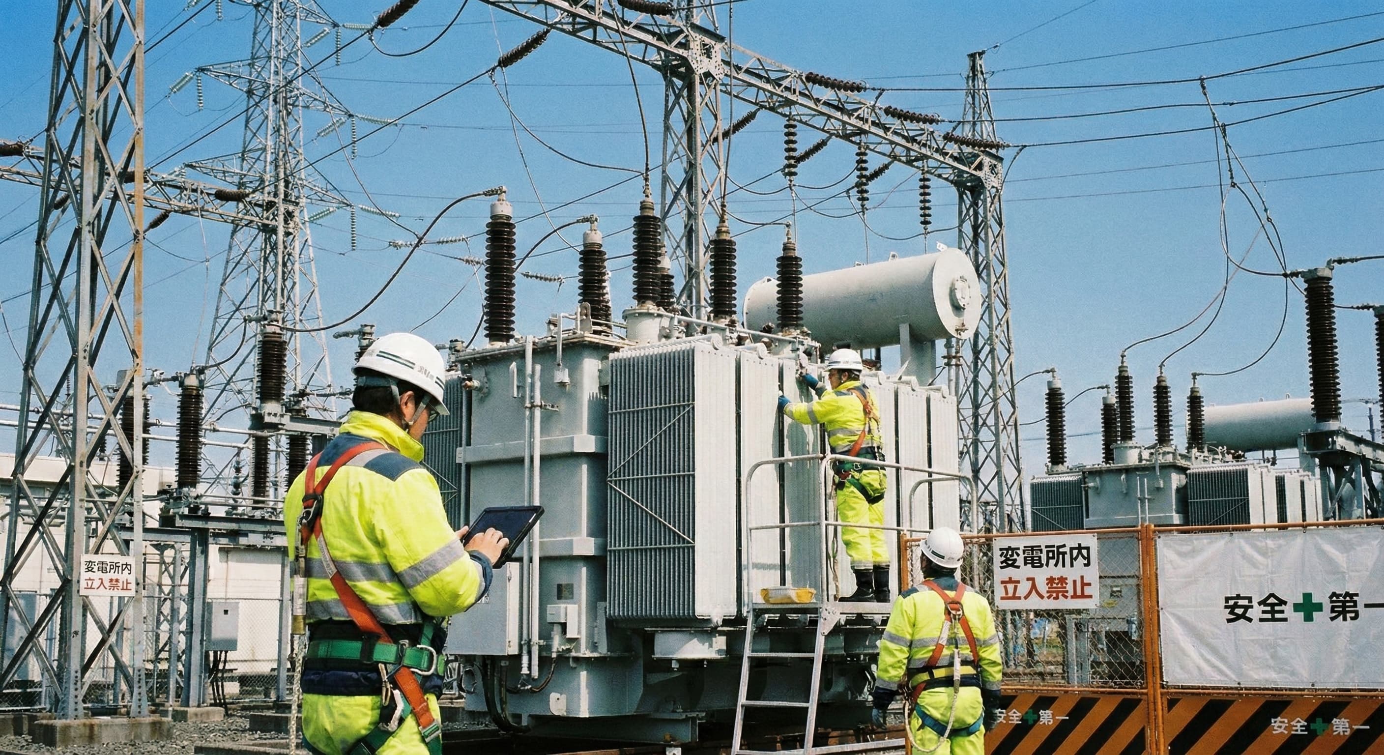 フィールド業務の様子